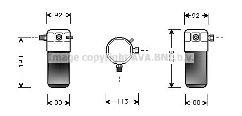 AVA QUALITY COOLING Sausinātājs, Kondicionieris VOD105